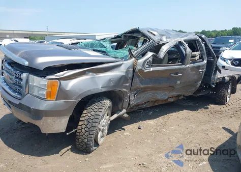 2012 GMC Sierra 2500Hd Slt from USA, damaged, VIN 1GT121CG9CF219571